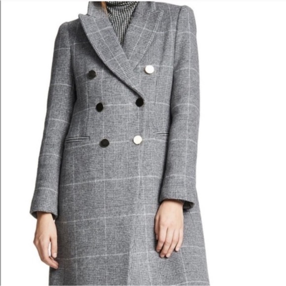 Club Monaco Gemma Plaid Coat XS - Picture 3 of 12